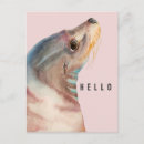 Search for cute lion postcards Watercolor