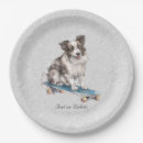 Search for border collie plates Party
