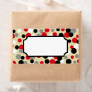 Search for black polka dot return address labels Birthday