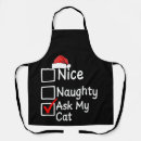 Search for naughty or nice aprons Funny
