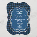 Search for ancient wedding invitations Plaid