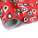 Search for red bandana wrapping paper Black