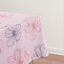 Search for purple flower tablecloths Colourful