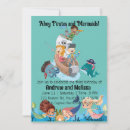 Search for mermaid and pirate invitations Siblings