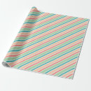 Search for blue and pink striped wrapping paper Colourful
