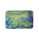 Search for claude monet bath mats Lily