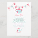 Search for tea party thank you cards Chic