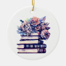 Search for book lover christmas tree decorations Love to read