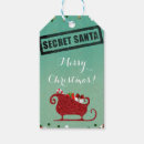 Search for secret santa gift tags Retro