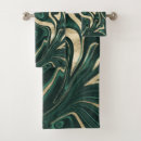 Search for green decorative gold bath towels Pattern