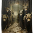 Search for wolves shower curtains Dog