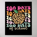 Search for 100 days of school posters Retro