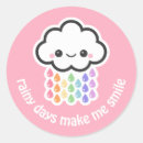 Search for rain clouds stickers Cute