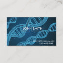 Search for research scientist business cards Dna