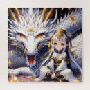 Search for dragon girl puzzles Mystical