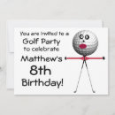 Search for golfer invitations Children