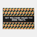 Search for funny halloween doormats Orange