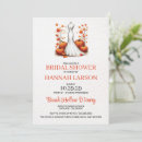 Search for harvest bridal shower invitations Leaves