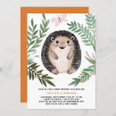 Search for hedgehog baby shower invitations Gender neutral