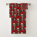 Search for skull bath towels Halloween
