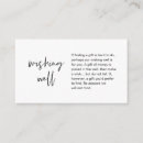 Search for wedding enclosure cards Wishing well