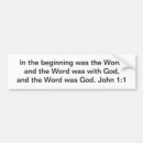 Search for beginning bumper stickers Christian