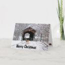 Search for covered bridge christmas cards Country