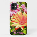 Search for pink gerbera daisy iphone cases Green