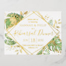Search for postcard rehearsal dinner invitations Modern