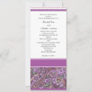Search for paisley wedding invitations Purple