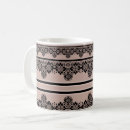 Search for black lace mugs Chic