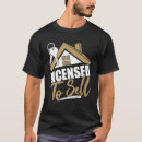 Search for licensed tshirts Realtor
