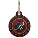 Search for monogrammed pet tags For pets