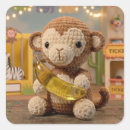 Search for monkey banana stickers Zoo