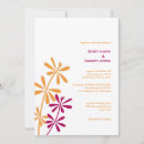 Search for fuchsia and orange wedding invitations Pink