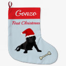 Search for black lab christmas stockings Cute