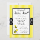 Search for bumble bee gender reveal invitations He or she