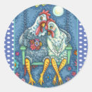 Search for rooster hen stickers Funny