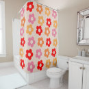 Search for retro 70s shower curtains Flowers