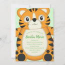 Search for tiger party invitations First