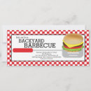 Search for hamburger party invitations Barbecue