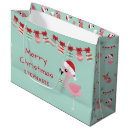 Search for christmas flamingo gift bags Xmas
