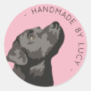 Search for black labrador stickers Retriever