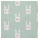 Search for cute bunny fabric Green