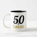 Search for birthday party mugs 50th