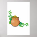Search for saint patrick posters 4 leaf clover