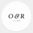 Search for rsvp stickers Black and white