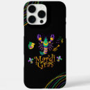 Search for mardi gras mask iphone cases Green