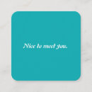 Search for life business cards Modern