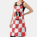 Search for red background aprons Simple